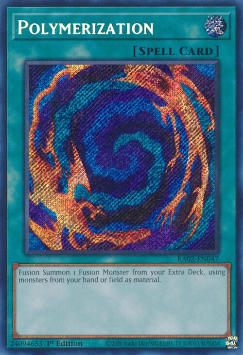Polymerization (Secret Rare) [RA02-EN047] Secret Rare | Total Play