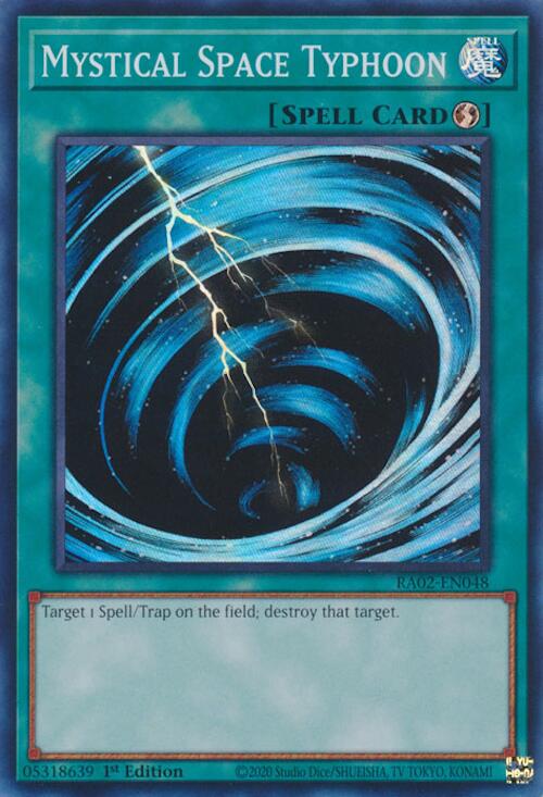 Mystical Space Typhoon [RA02-EN048] Super Rare | Total Play
