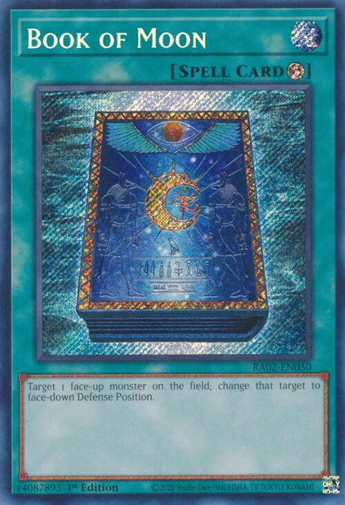 Book of Moon (Secret Rare) [RA02-EN050] Secret Rare | Total Play