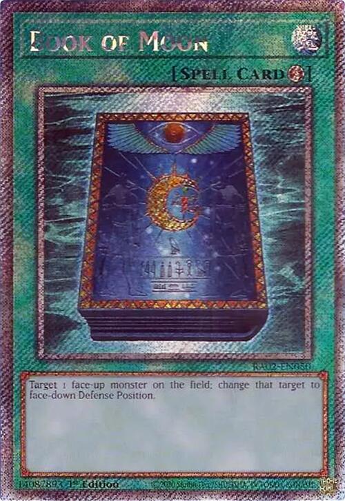 Book of Moon (Platinum Secret Rare) [RA02-EN050] Platinum Secret Rare | Total Play