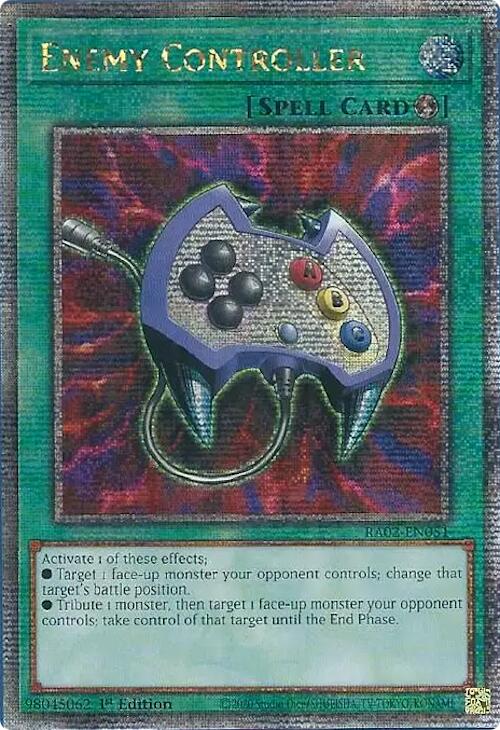 Enemy Controller (Quarter Century Secret Rare) [RA02-EN051] Quarter Century Secret Rare | Total Play