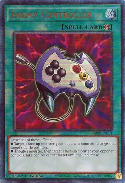 Enemy Controller (PUR) [RA02-EN051] Prismatic Ultimate Rare | Total Play