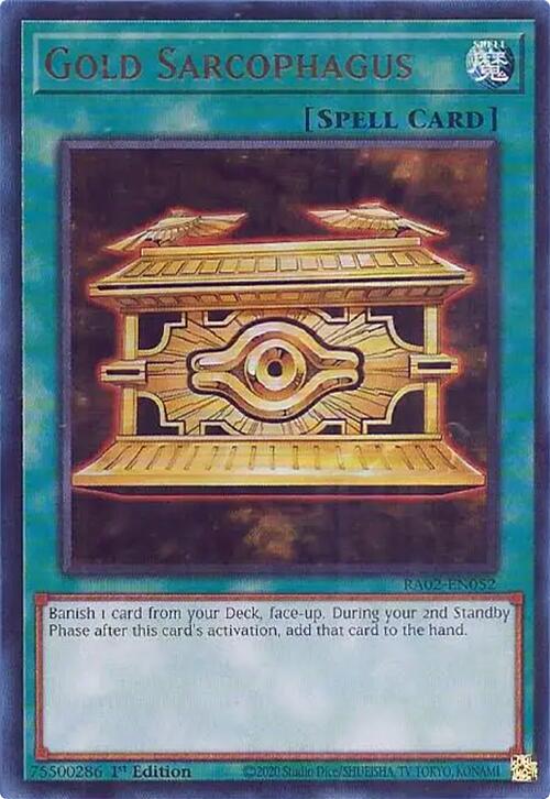 Gold Sarcophagus (UR) [RA02-EN052] Ultra Rare | Total Play