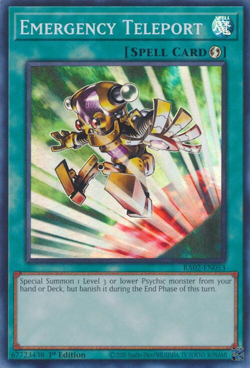 Emergency Teleport [RA02-EN053] Super Rare | Total Play