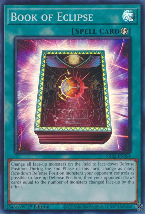 Book of Eclipse [RA02-EN054] Super Rare | Total Play