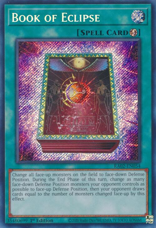 Book of Eclipse (Secret Rare) [RA02-EN054] Secret Rare | Total Play