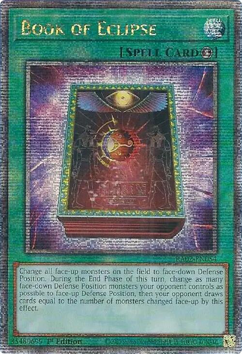 Book of Eclipse (Quarter Century Secret Rare) [RA02-EN054] Quarter Century Secret Rare | Total Play