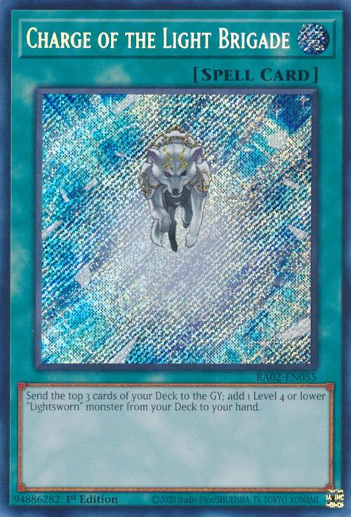 Charge of the Light Brigade (Secret Rare) [RA02-EN055] Secret Rare | Total Play