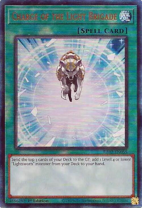 Charge of the Light Brigade (PUR) [RA02-EN055] Prismatic Ultimate Rare | Total Play