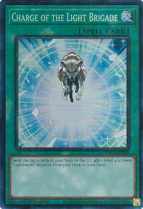 Charge of the Light Brigade (PCR) [RA02-EN055] Prismatic Collector's Rare | Total Play