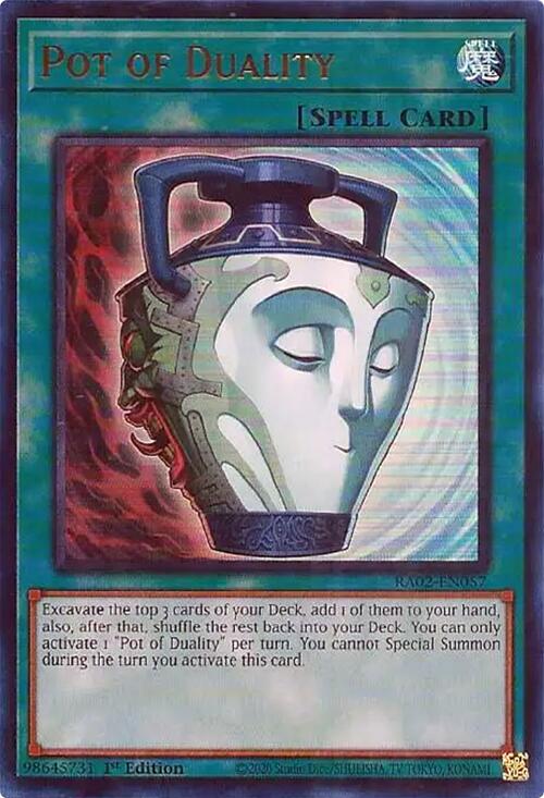 Pot of Duality (UR) [RA02-EN057] Ultra Rare | Total Play