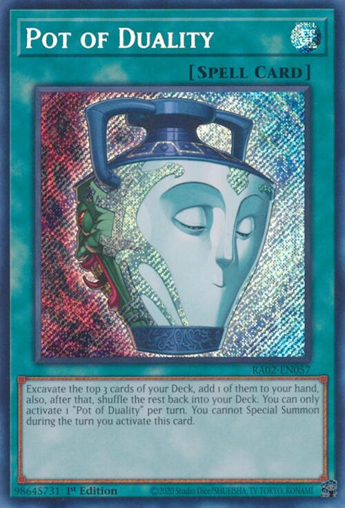 Pot of Duality (Secret Rare) [RA02-EN057] Secret Rare | Total Play