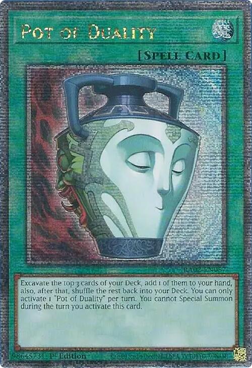 Pot of Duality (Quarter Century Secret Rare) [RA02-EN057] Quarter Century Secret Rare | Total Play