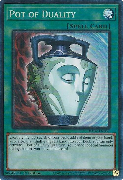 Pot of Duality (PCR) [RA02-EN057] Prismatic Collector's Rare | Total Play