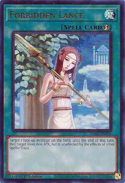 Forbidden Lance (UR) [RA02-EN058] Ultra Rare | Total Play