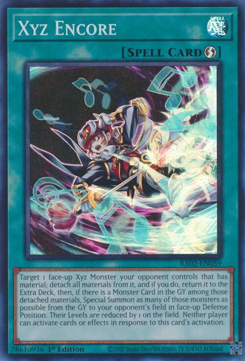 Xyz Encore [RA02-EN059] Super Rare | Total Play