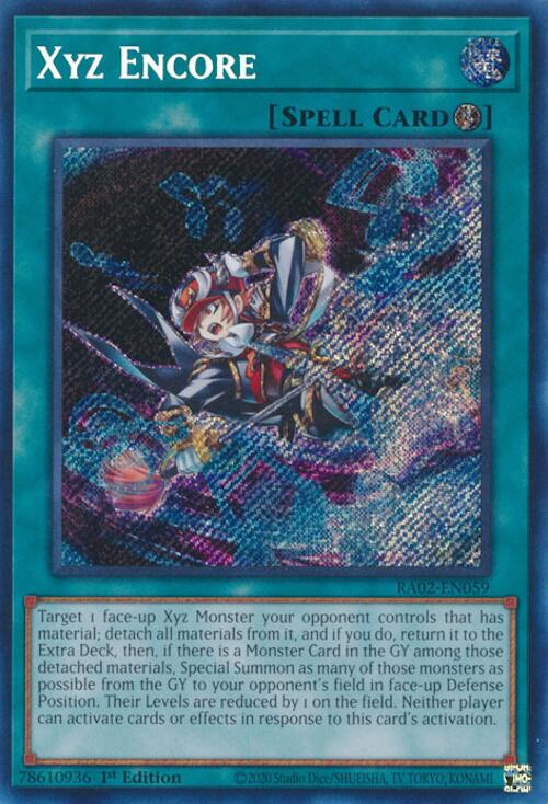 Xyz Encore (Secret Rare) [RA02-EN059] Secret Rare | Total Play