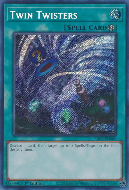 Twin Twisters (Secret Rare) [RA02-EN060] Secret Rare | Total Play