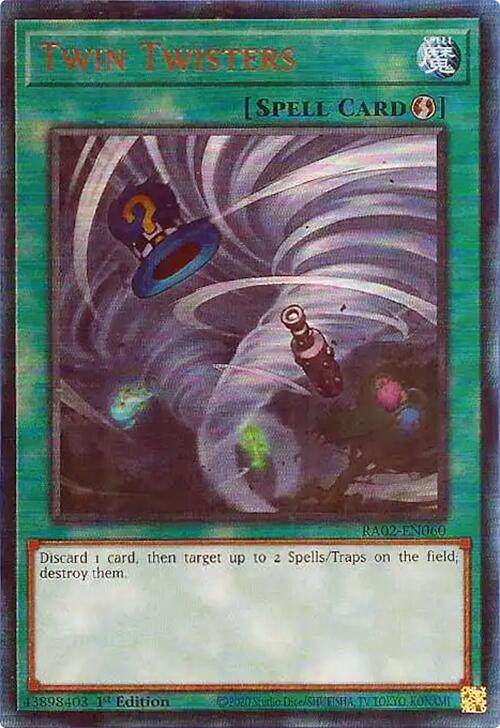 Twin Twisters (PUR) [RA02-EN060] Prismatic Ultimate Rare | Total Play