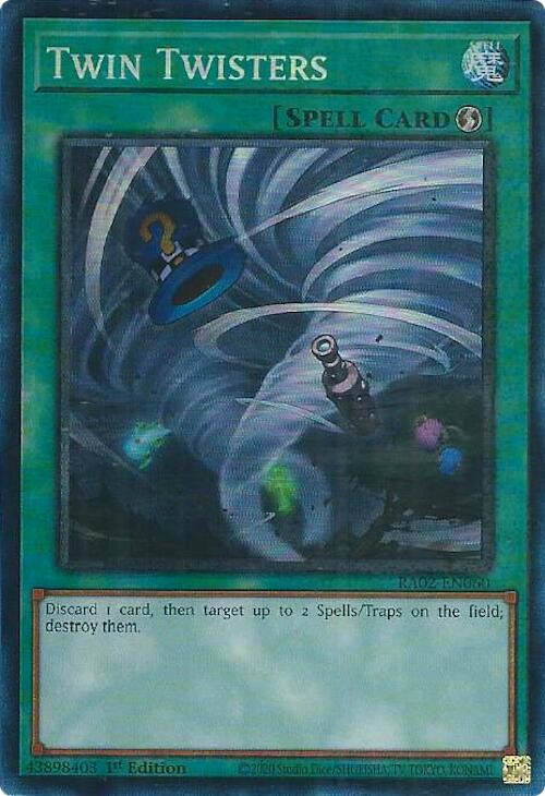 Twin Twisters (PCR) [RA02-EN060] Prismatic Collector's Rare | Total Play