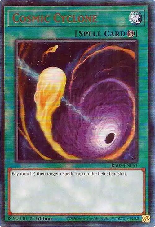 Cosmic Cyclone (PUR) [RA02-EN061] Prismatic Ultimate Rare | Total Play