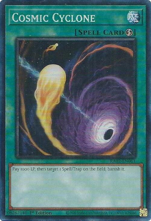Cosmic Cyclone (PCR) [RA02-EN061] Prismatic Collector's Rare | Total Play