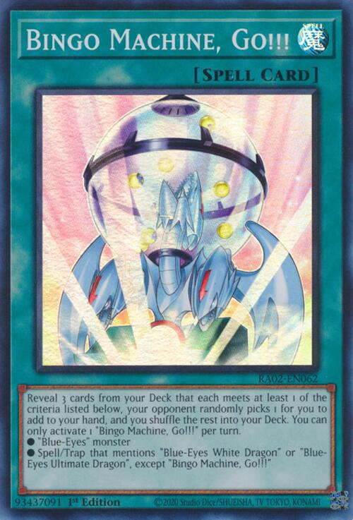 Bingo Machine, Go!!! [RA02-EN062] Super Rare | Total Play
