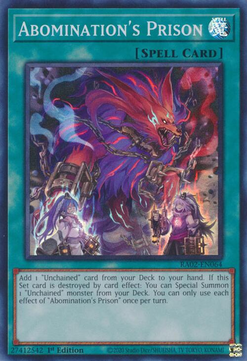 Abomination's Prison [RA02-EN064] Super Rare | Total Play
