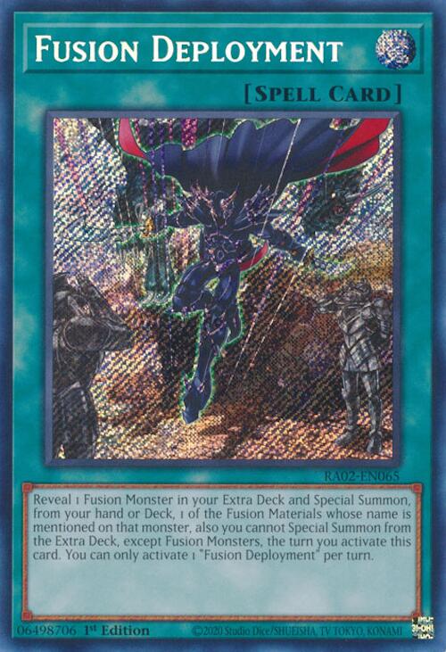 Fusion Deployment (Secret Rare) [RA02-EN065] Secret Rare | Total Play