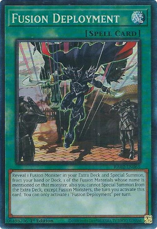 Fusion Deployment (PCR) [RA02-EN065] Prismatic Collector's Rare | Total Play