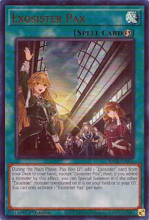 Exosister Pax (UR) [RA02-EN066] Ultra Rare | Total Play