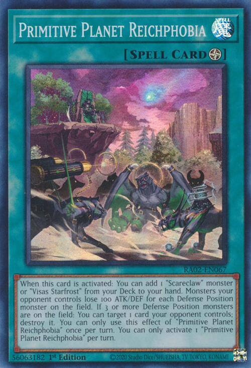 Primitive Planet Reichphobia [RA02-EN067] Super Rare | Total Play