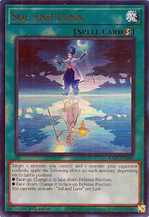 Sol and Luna (UR) [RA02-EN068] Ultra Rare | Total Play