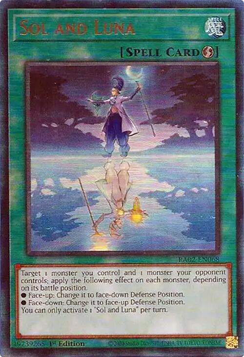 Sol and Luna (PUR) [RA02-EN068] Prismatic Ultimate Rare | Total Play
