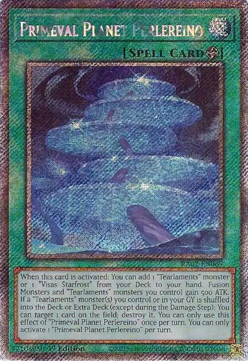 Primeval Planet Perlereino (Platinum Secret Rare) [RA02-EN069] Platinum Secret Rare | Total Play