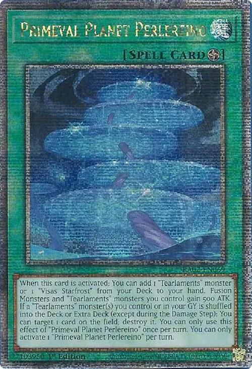 Primeval Planet Perlereino (Quarter Century Secret Rare) [RA02-EN069] Quarter Century Secret Rare | Total Play