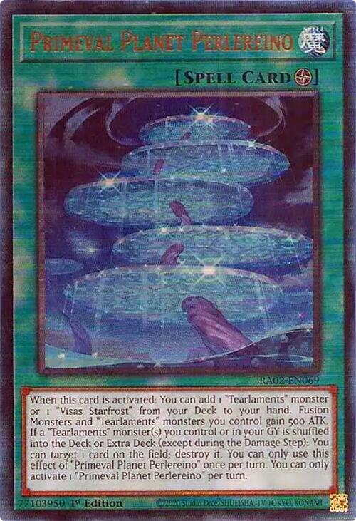 Primeval Planet Perlereino (PUR) [RA02-EN069] Prismatic Ultimate Rare | Total Play