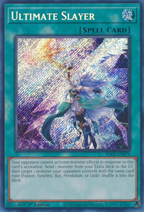 Ultimate Slayer (Secret Rare) [RA02-EN070] Secret Rare | Total Play