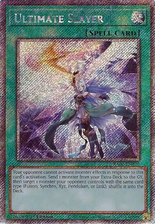 Ultimate Slayer (Platinum Secret Rare) [RA02-EN070] Platinum Secret Rare | Total Play