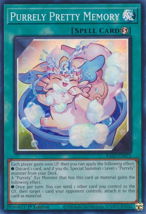 Purrely Pretty Memory [RA02-EN072] Super Rare | Total Play