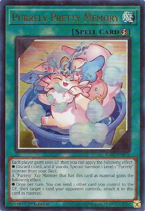 Purrely Pretty Memory (UR) [RA02-EN072] Ultra Rare | Total Play