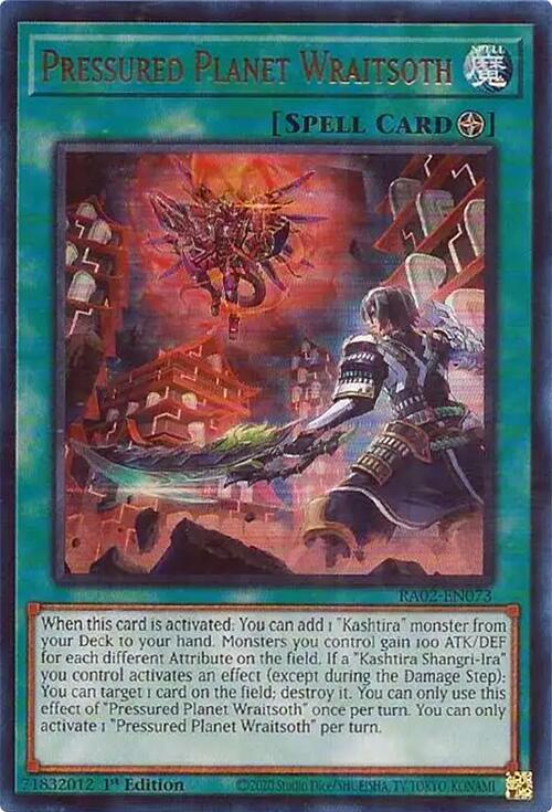 Pressured Planet Wraitsoth (UR) [RA02-EN073] Ultra Rare | Total Play