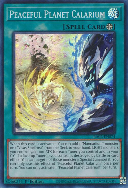Peaceful Planet Calarium [RA02-EN074] Super Rare | Total Play