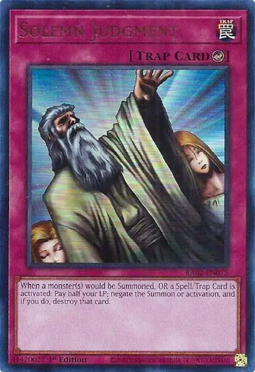 Solemn Judgment (UR) [RA02-EN075] Ultra Rare | Total Play