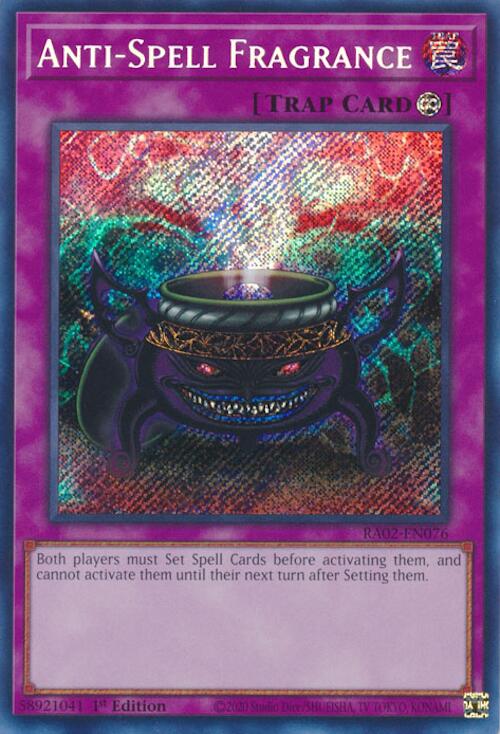 Anti-Spell Fragrance (Secret Rare) [RA02-EN076] Secret Rare | Total Play