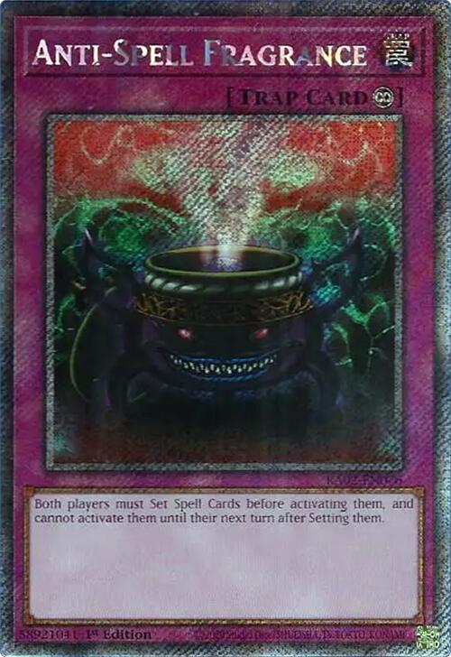 Anti-Spell Fragrance (Platinum Secret Rare) [RA02-EN076] Platinum Secret Rare | Total Play