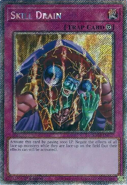 Skill Drain (Platinum Secret Rare) [RA02-EN077] Platinum Secret Rare | Total Play