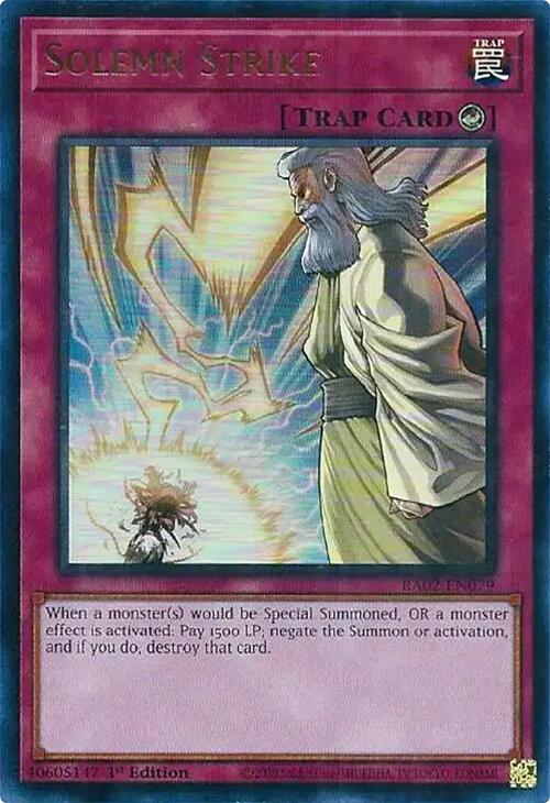 Solemn Strike (UR) [RA02-EN079] Ultra Rare | Total Play