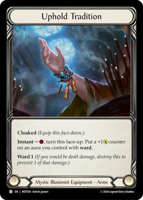 Uphold Tradition [MST030] (Part the Mistveil)  Cold Foil | Total Play