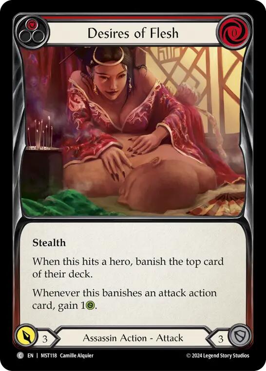 Desires of Flesh (Red) [MST118] (Part the Mistveil) | Total Play